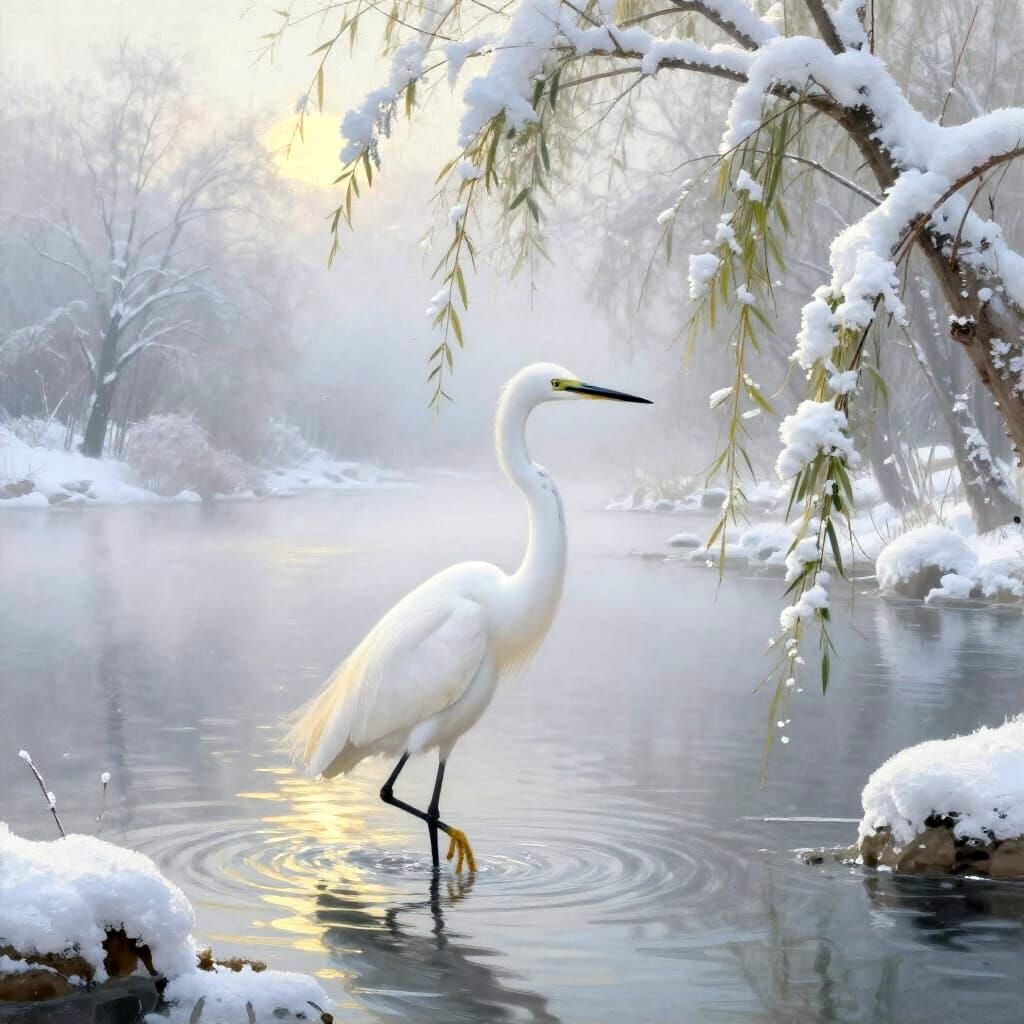 Graceful Step in Silence