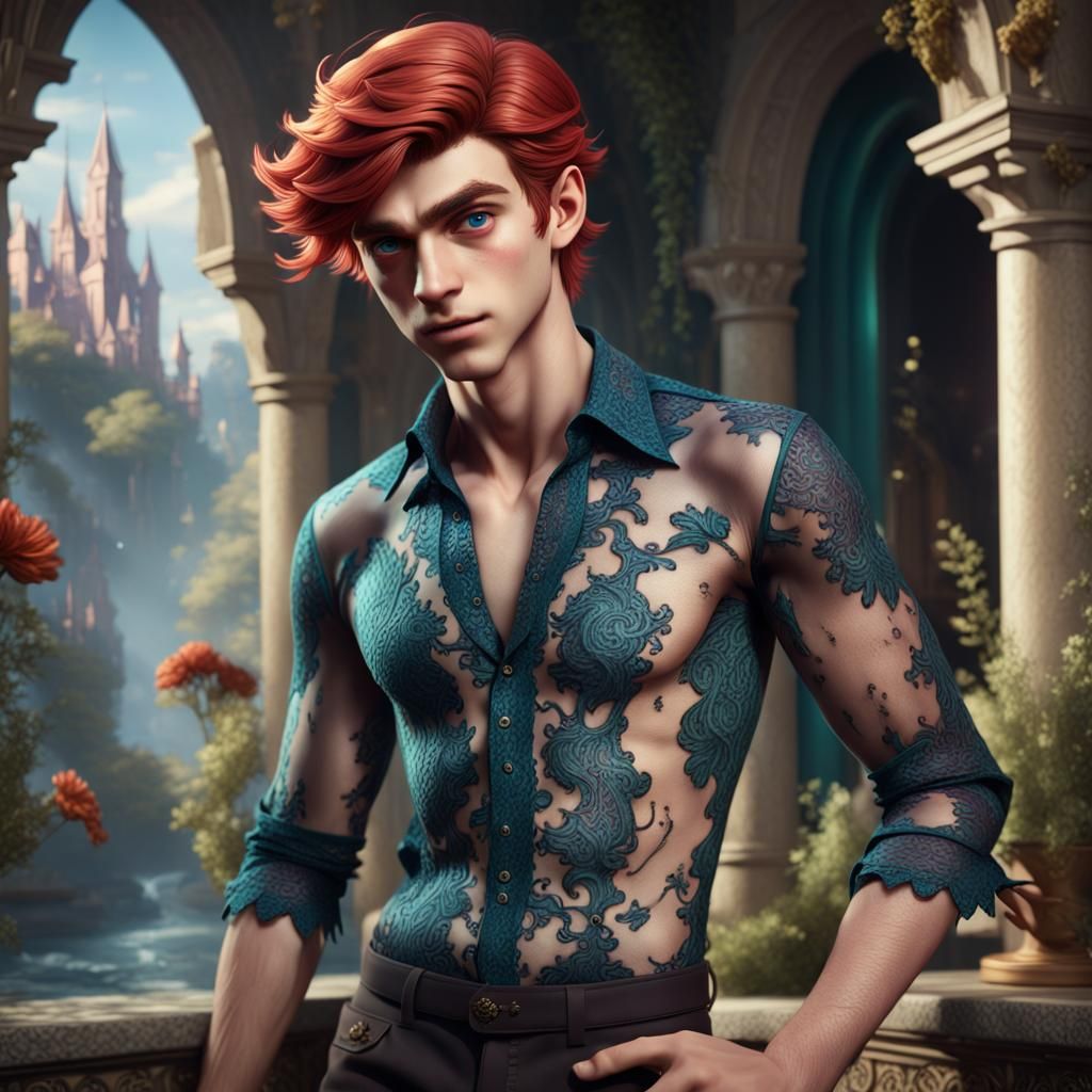 Ariel as a Disney Prince