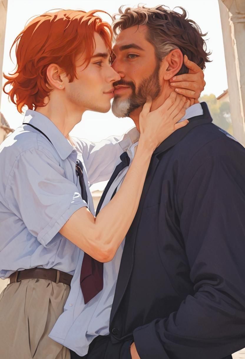 Gay Couple Portrait: Sharp Focus, Clear Details