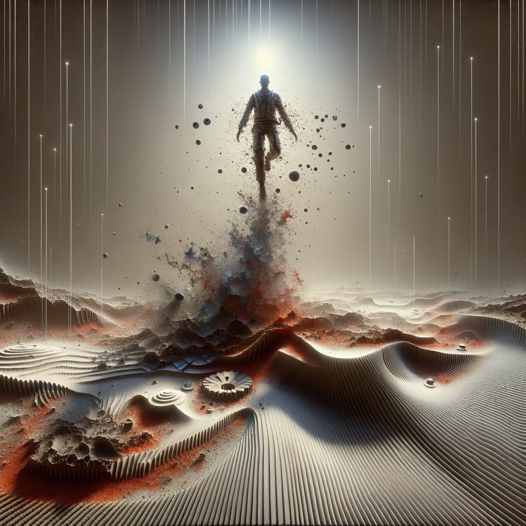 Elegiac Resilience in Fragmented Light