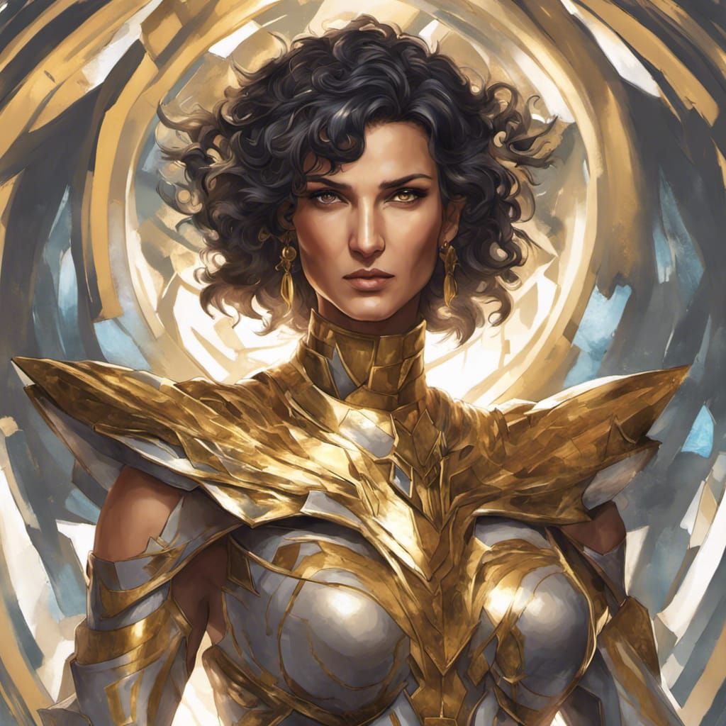Mu Aries Gold Saint Portrait