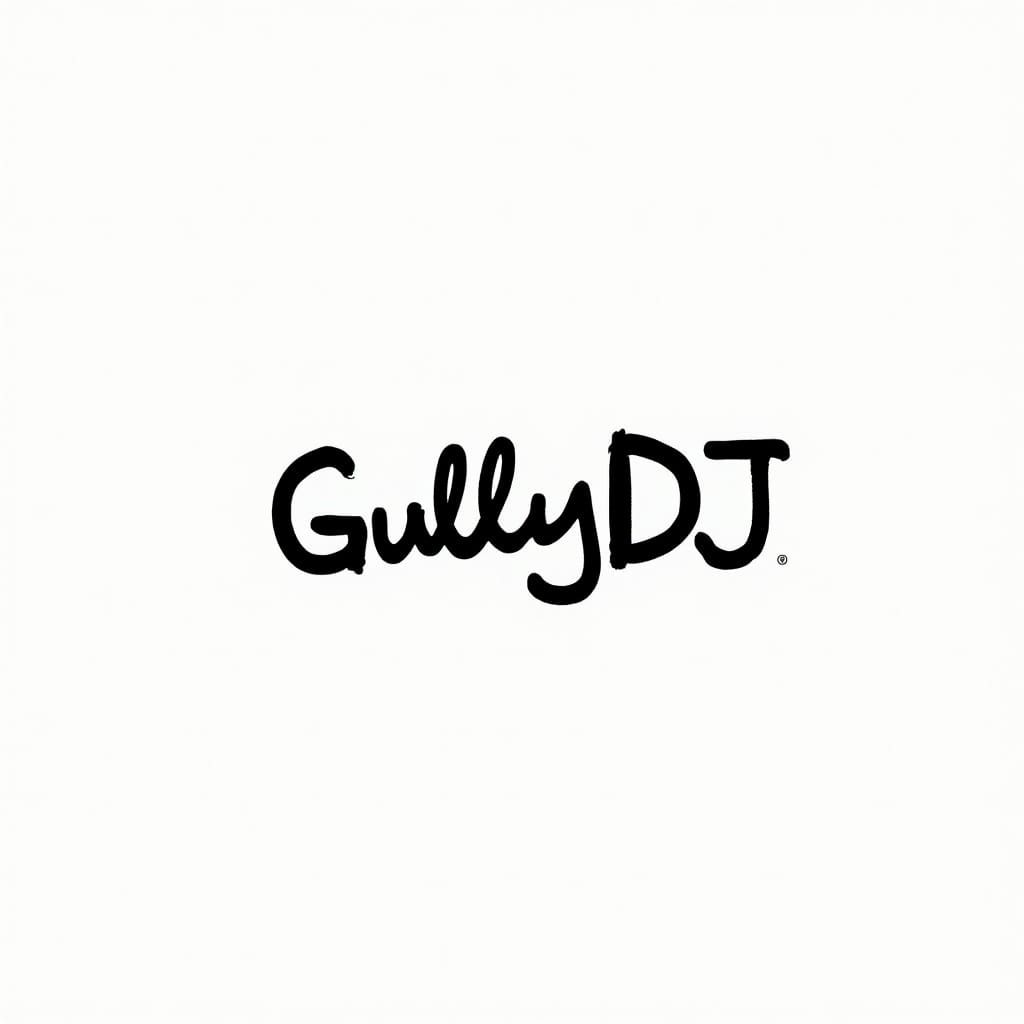 GullyDJ Signature in Elegant Script Font