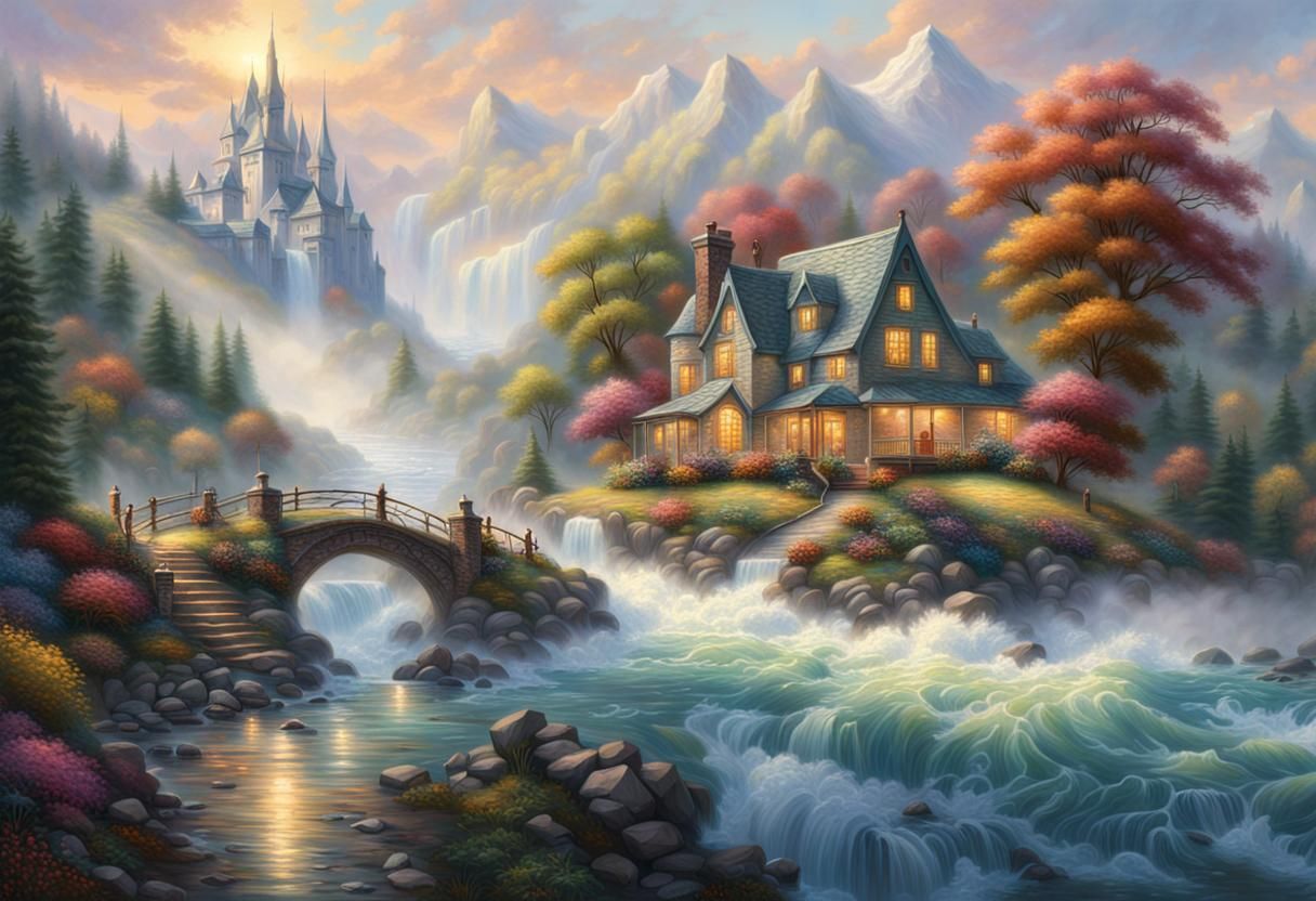 Ethereal Fantasy in Hyperrealistic Digital Art Style