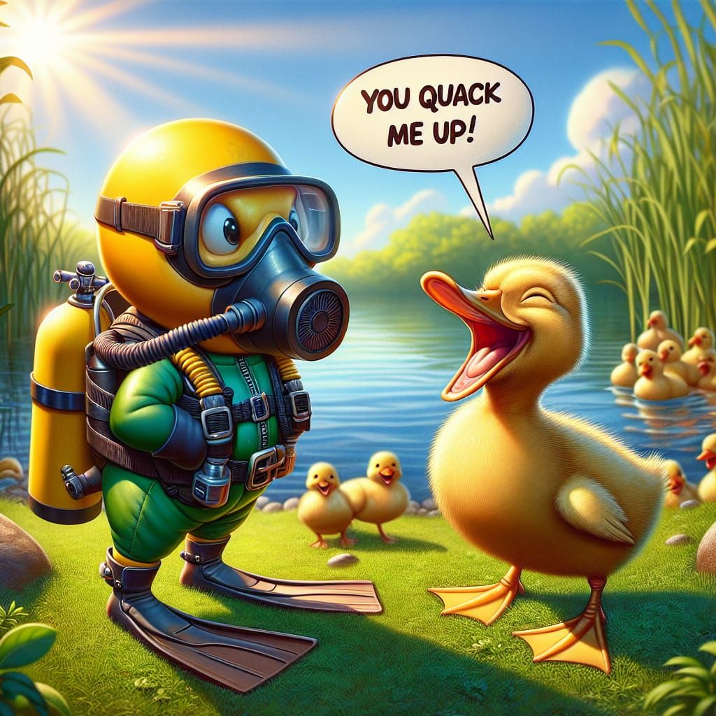 You quack me up 🤣