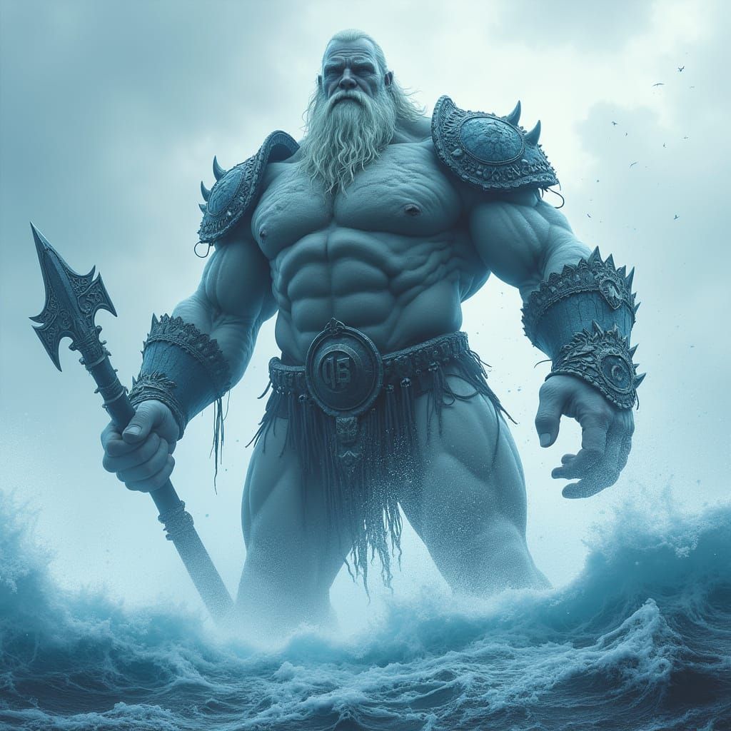 Norse Mythological Giant Rises from Icy Sea in Impressive Sc...