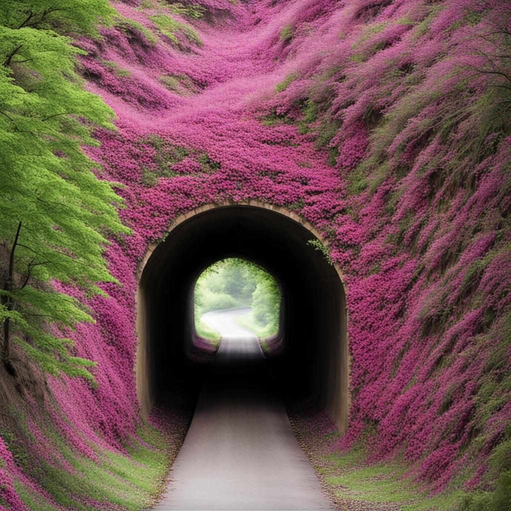AI Interpretation of Tunnel of Love