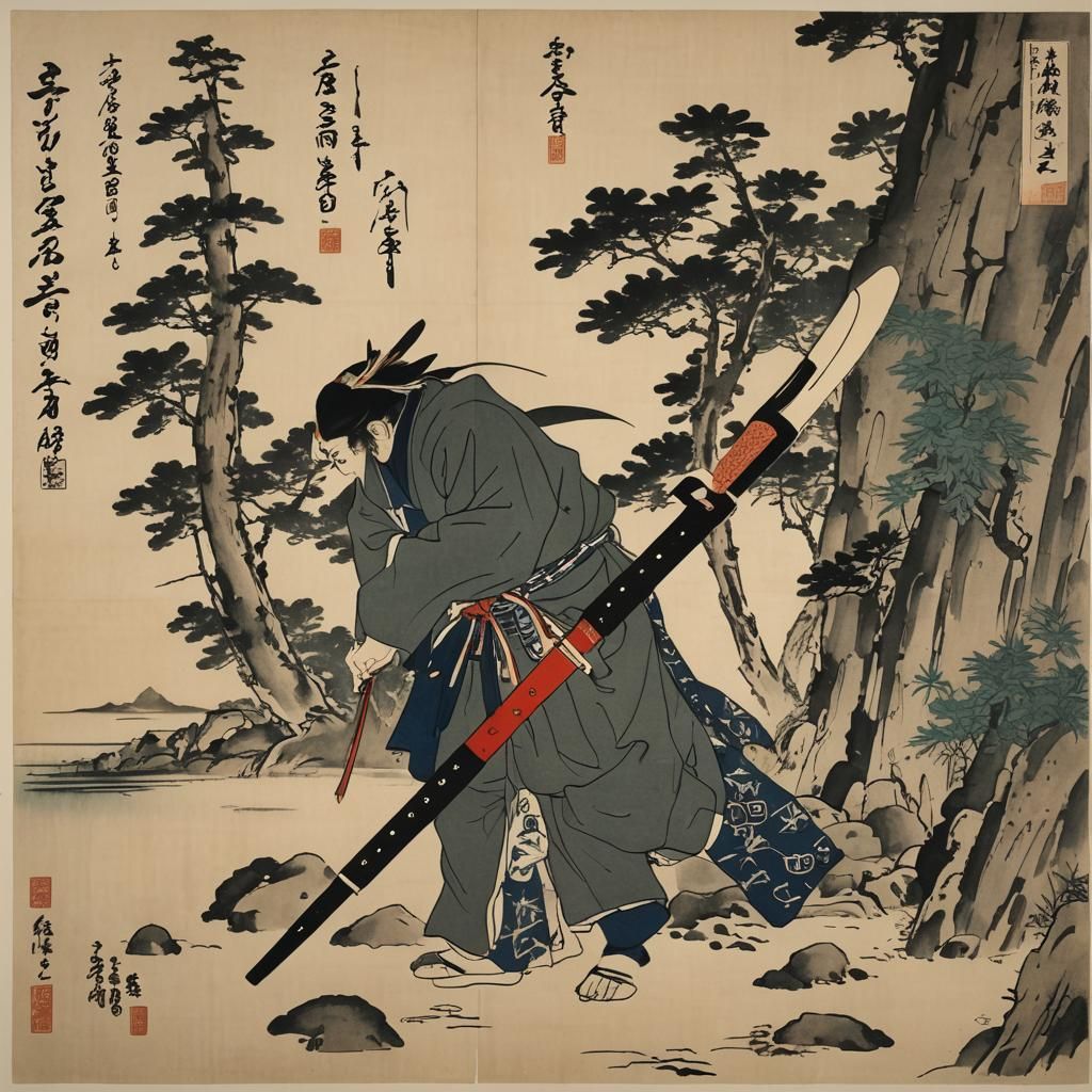 Precisionism Shin Hanga Fusion Art