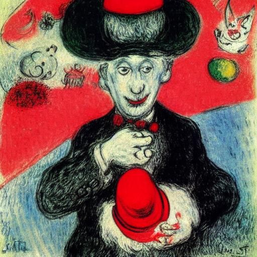 Rabbit in Red Hat: Expressionist Surrealism