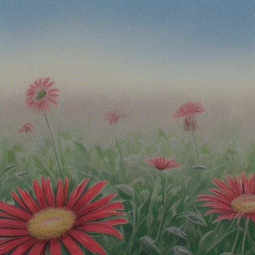 Vibrant Hibiscus Flower in Photorealistic Detail