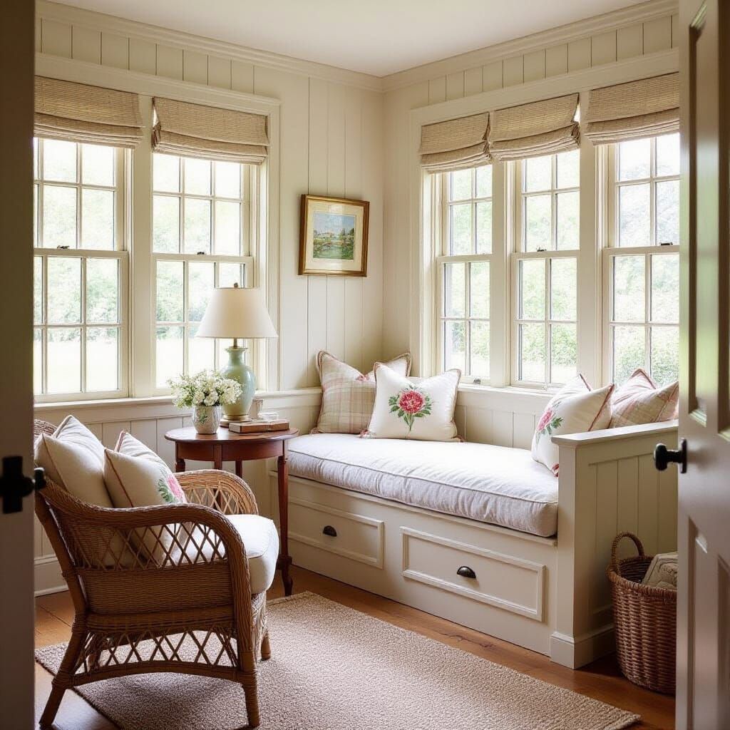 Darling English Nook: A Cozy Retreat