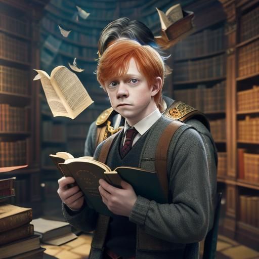 Rupert Grint as Ron Weasley