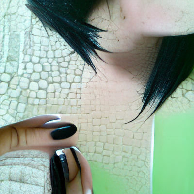 Minimalist Black Square on White Background