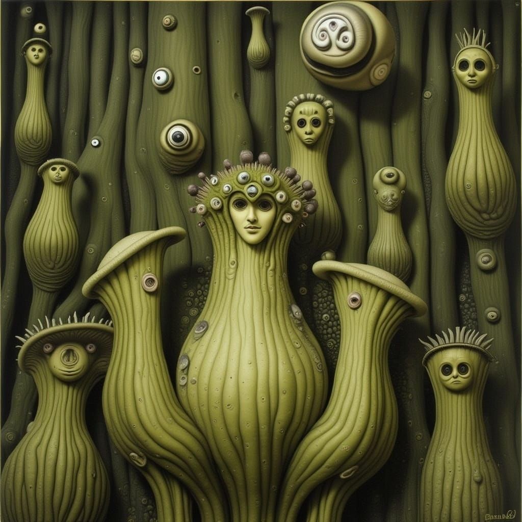 Stylized Venus Flytrap in Hexen Hollow Style