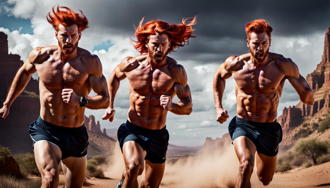 Redhead Runners: Hyperrealistic Art in Unreal Engine