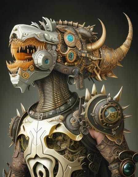 STEAMPUNK RHINO HYBRID REPEATED