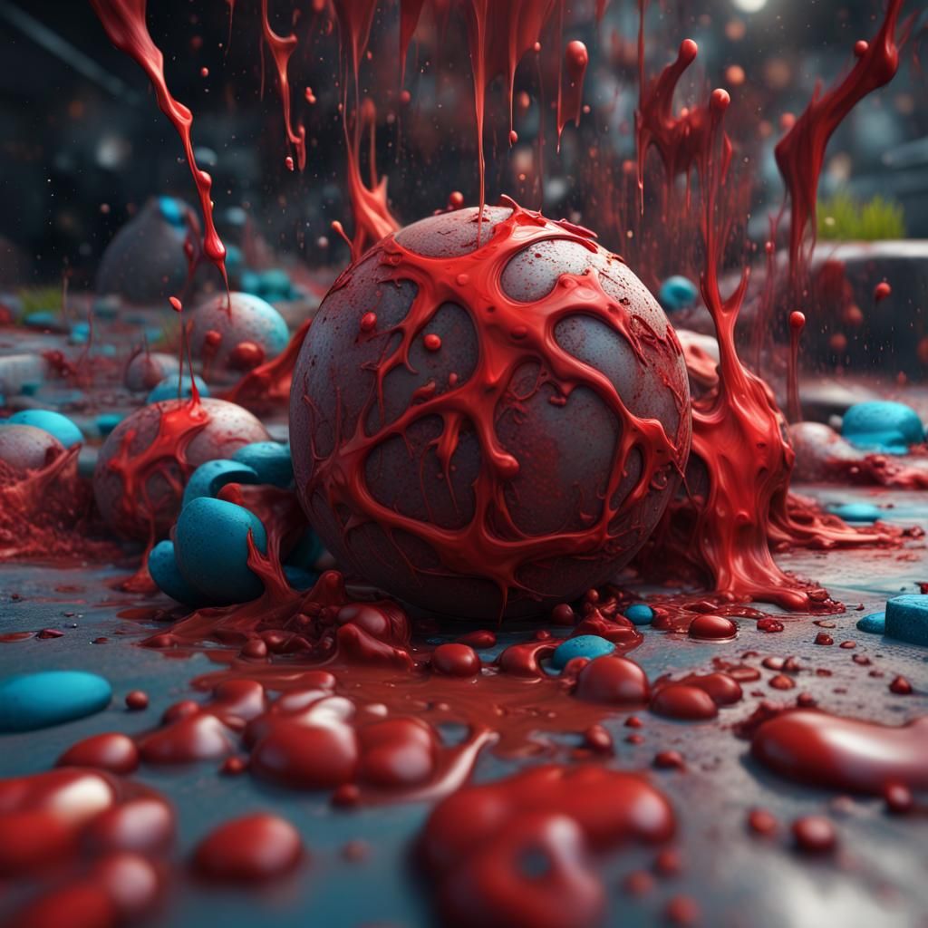 Dynamic Graffiti Art: Doping in Sports