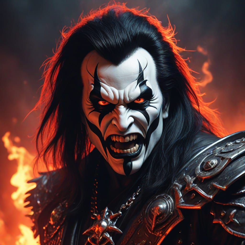 Rockstar Demon Revealed in Fiery Glory