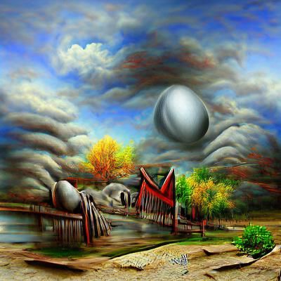 Surreal 3D Painting in 8K HDR Quality
