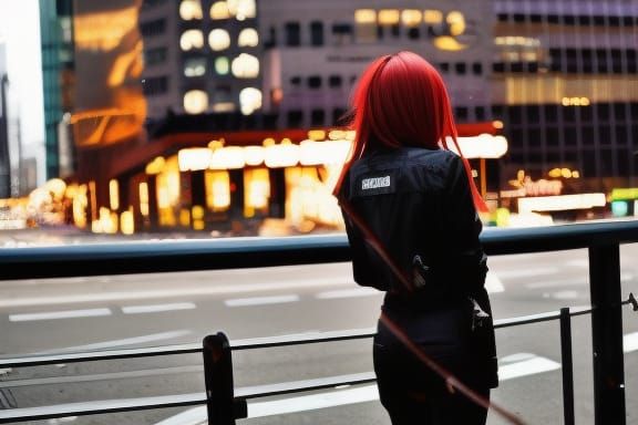 Epic Anime City Battle: Giant Woman Attack