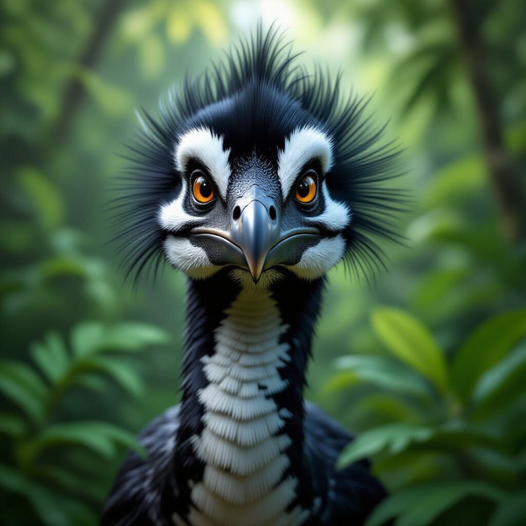 black and white Great