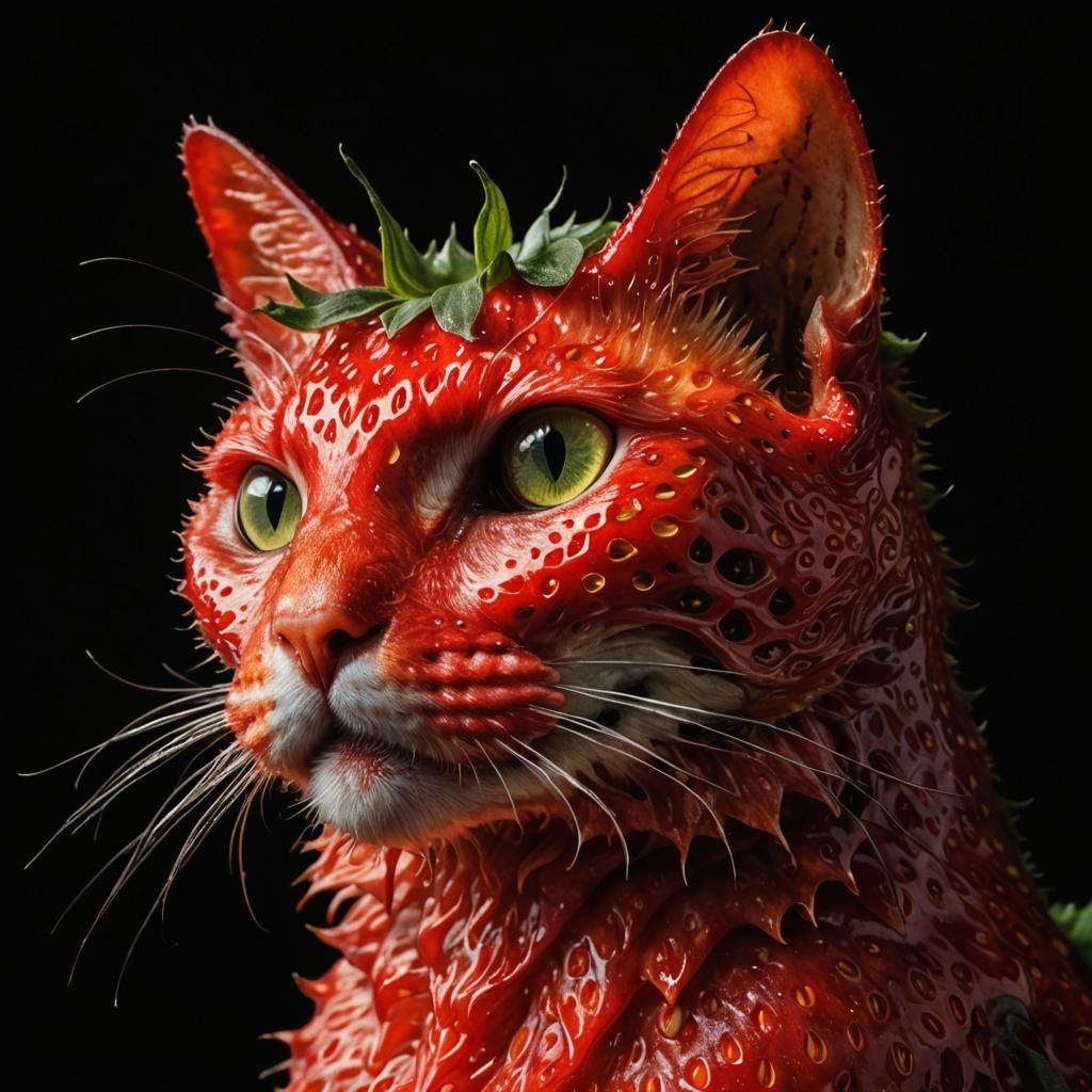 Strawberry Cat