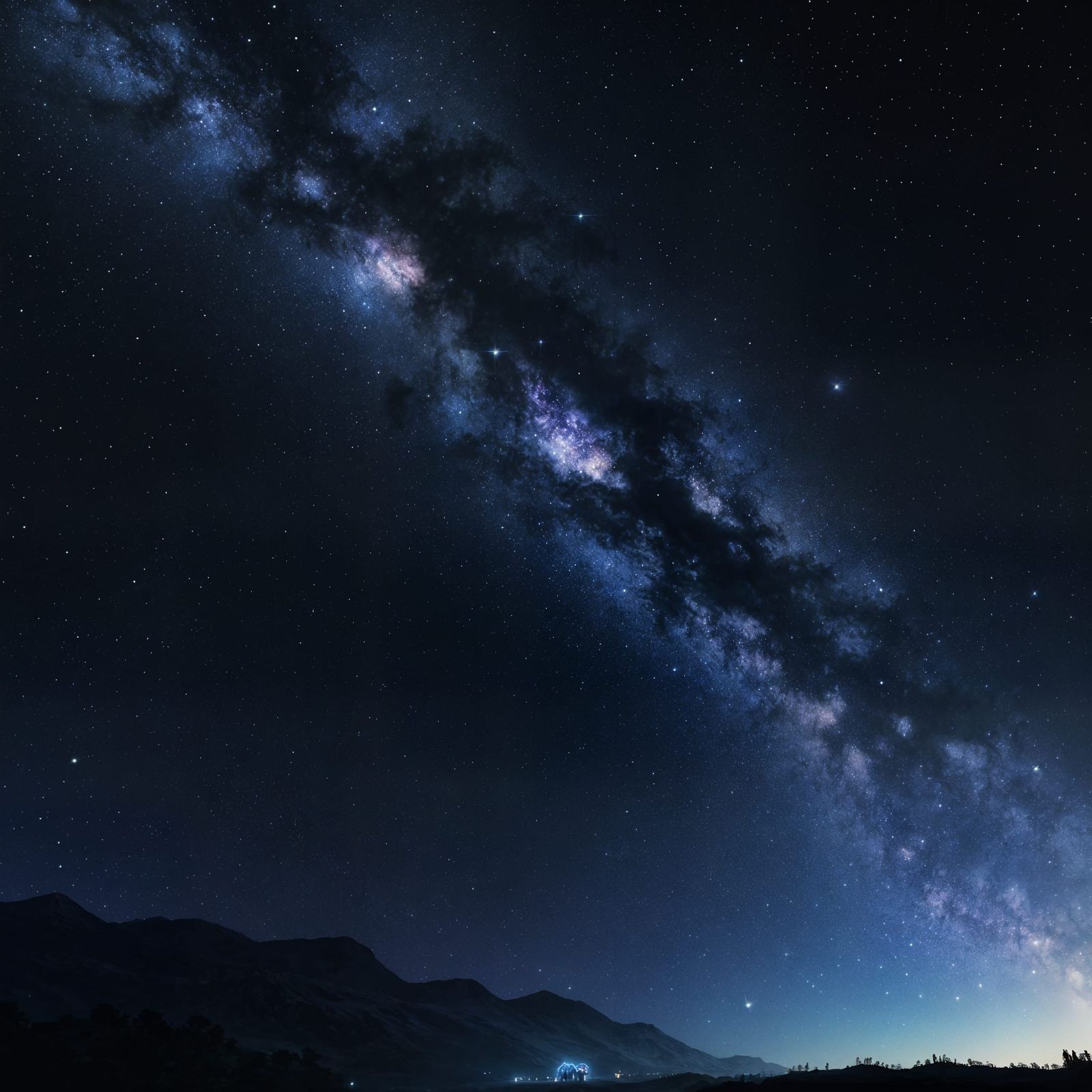 Anime Falling Star in Studio Ghibli Style