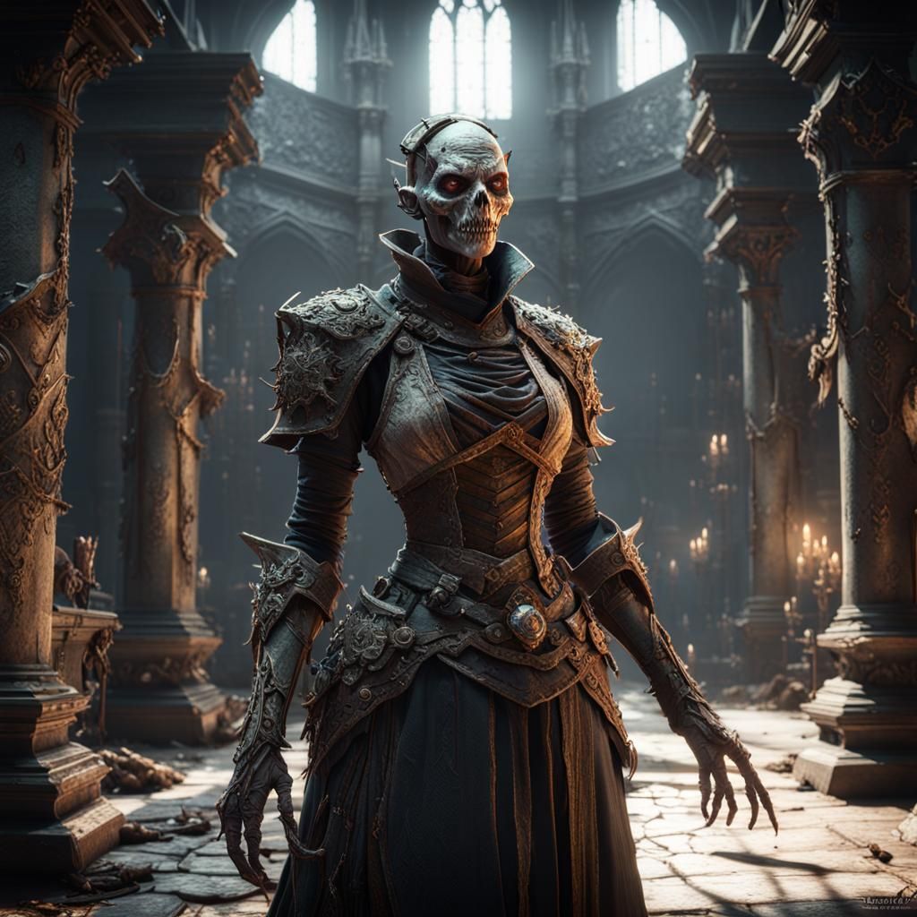 The Plague Lady: 3D Cinematic Masterpiece