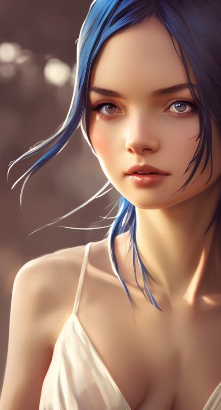 Smile ever so slightly