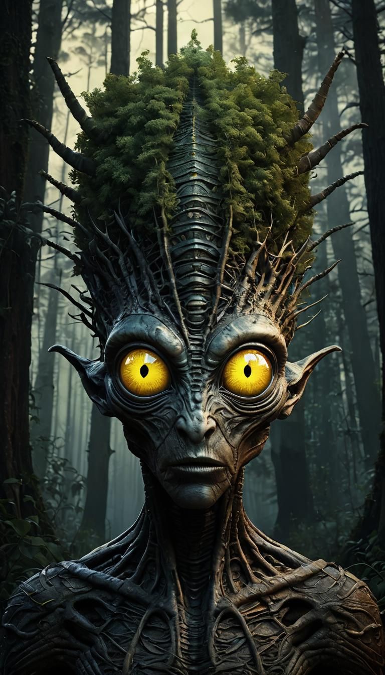 Volumetric Horror Masterpiece in Imperial Colors