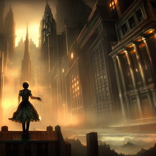 Bioshock-Inspired Fantasy Art in Unreal Engine 5