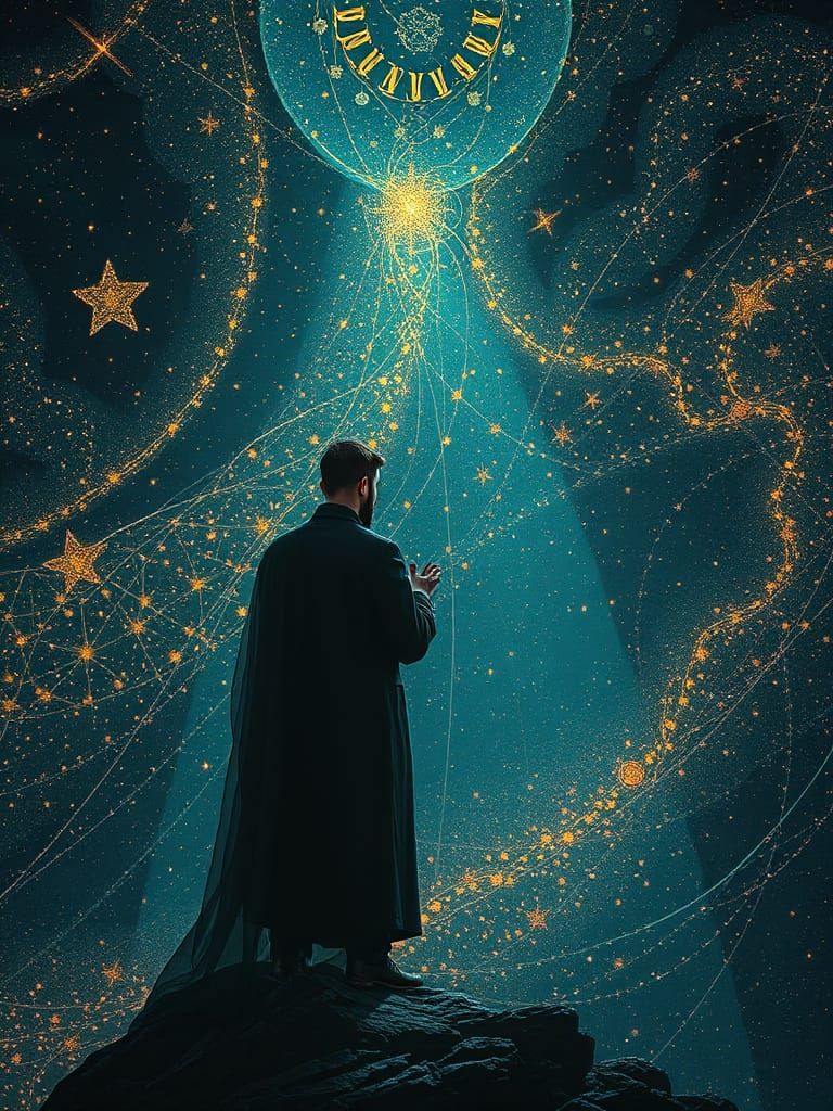 Philosophical Battle: Photography Meets Pointillist Concept ...