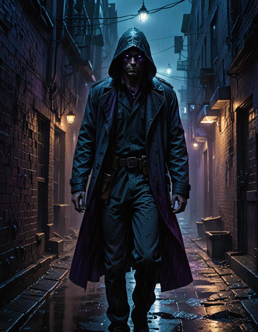 Dark Fantasy Portrait: Jason Murphy in Rutkowski Style