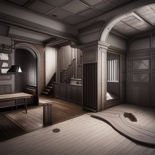 Dramatic 3D Render with Unreal Engine Shading