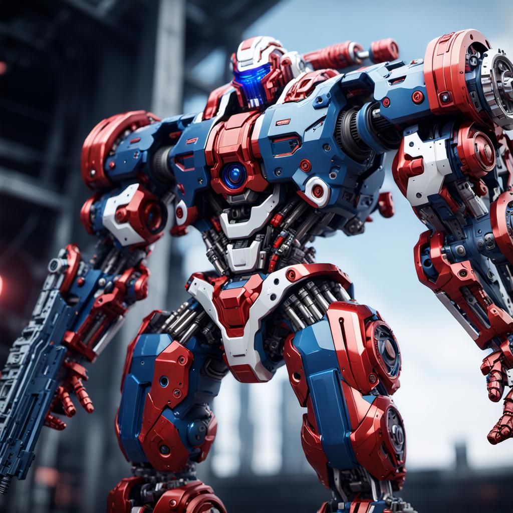 Pacific Rim: Red, Blue and White
