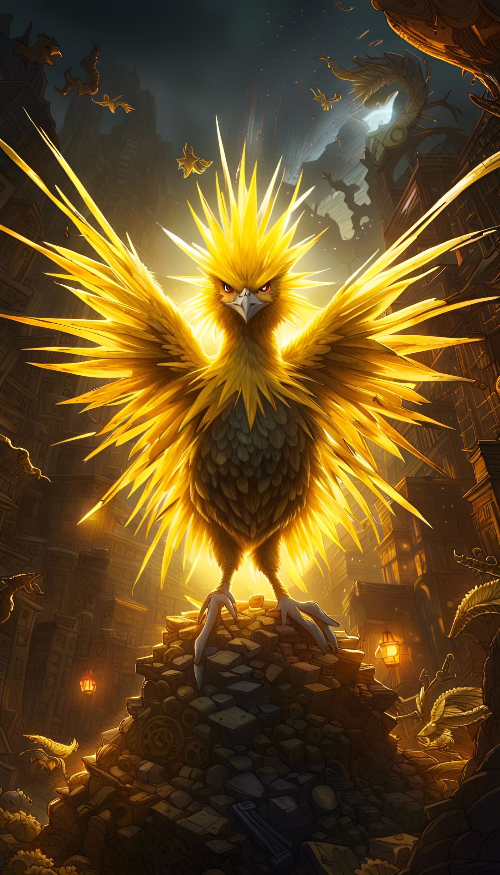 Zapdos, Legendary Lightning Bird ⚡