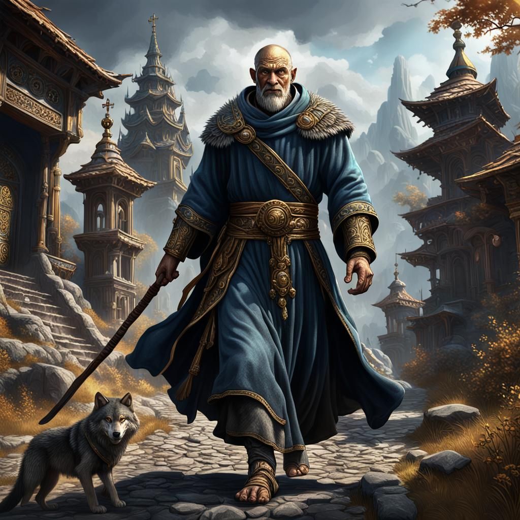 Bogomil Monks: Shapeshifters with Power Staffs