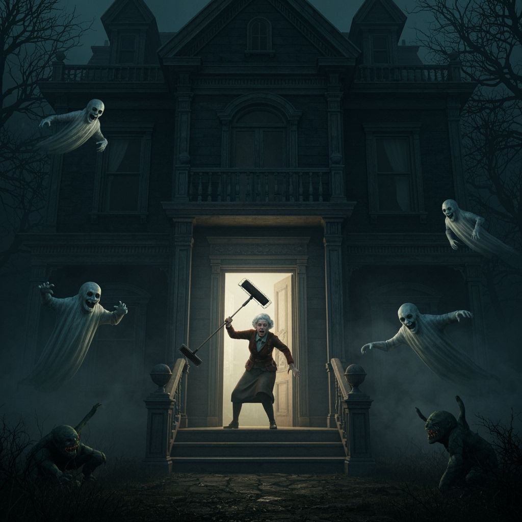 Victorian Mansion Haunted House Cleansing by Rambo Lady