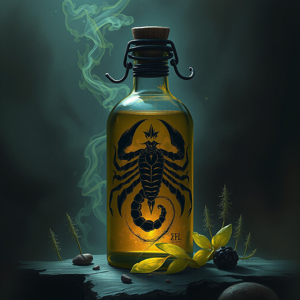 Scorpion's Soul potion bottle
