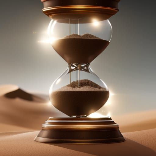Hourglass Filled with Stars: High-Resolution Concept Art