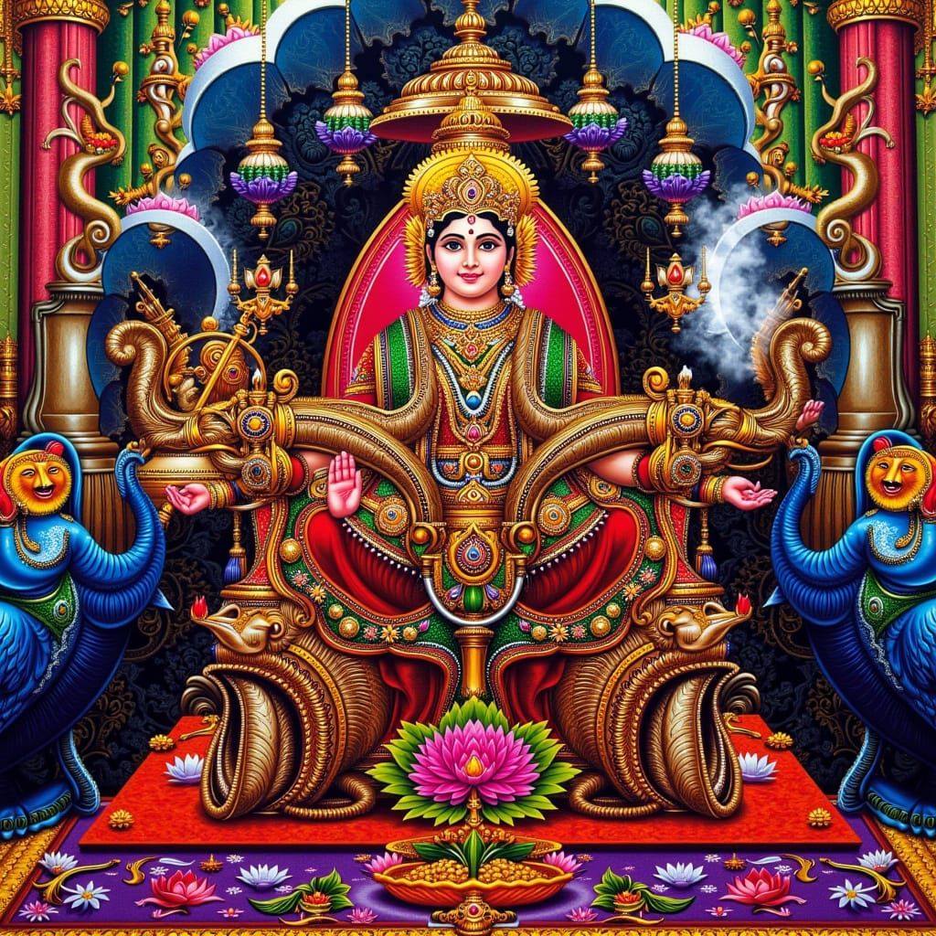 Boulton-Watt Steam Engine in Hyperrealism