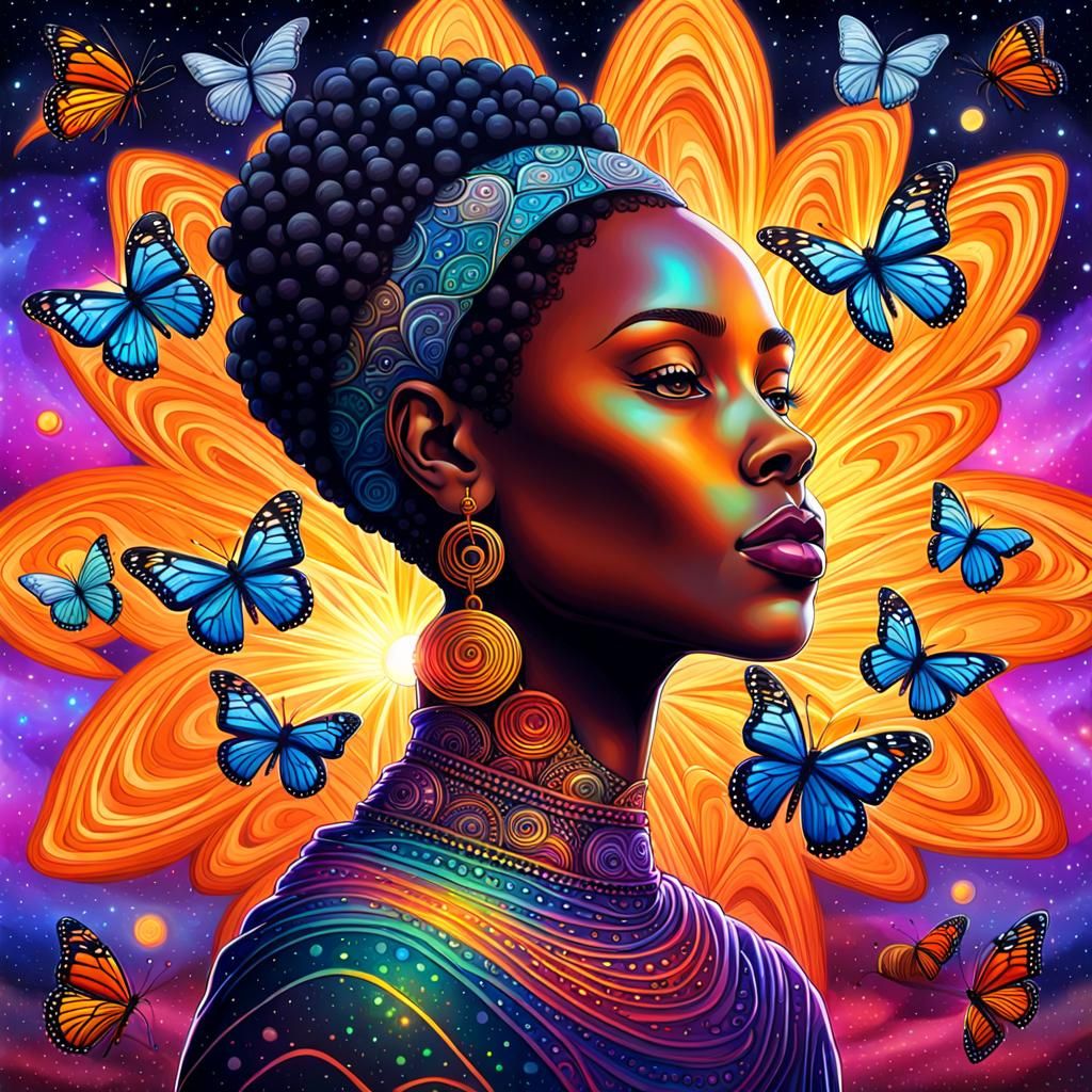 Butterfly Ebony Diva I