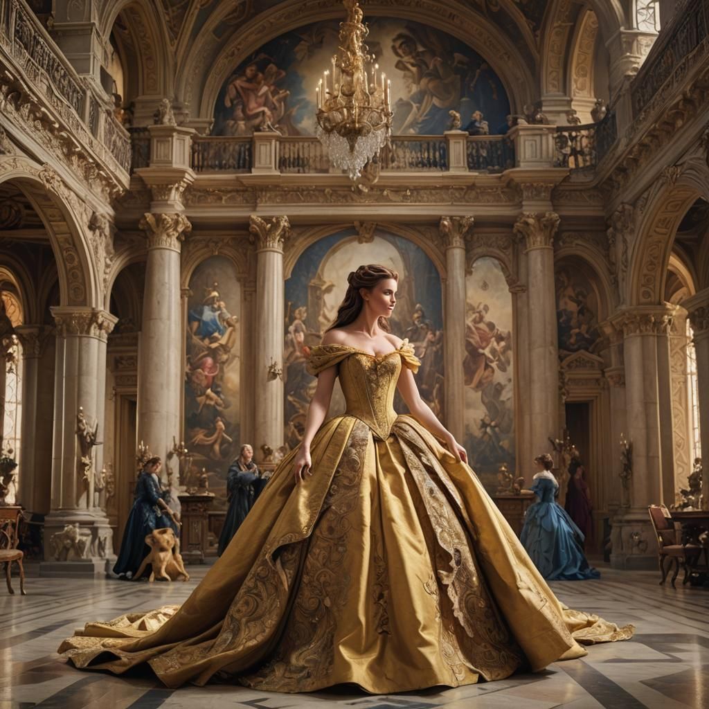Beauty and the Beast in Renaissance Style