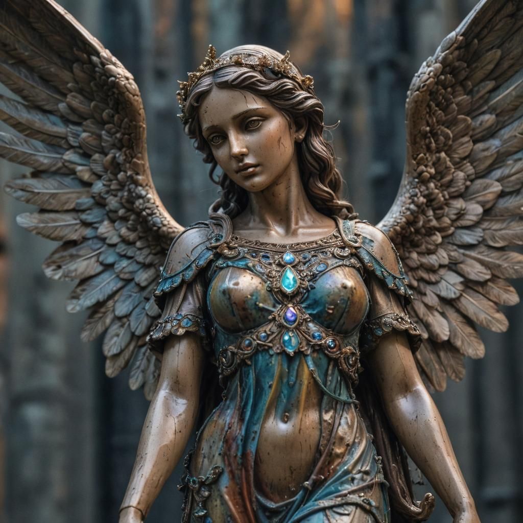 Angel Number 777 in Hyperrealistic Style