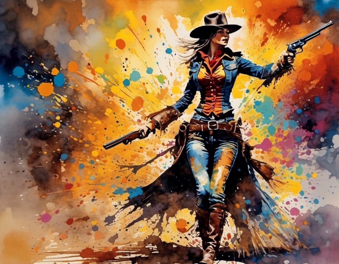 Shooting Her Way Out