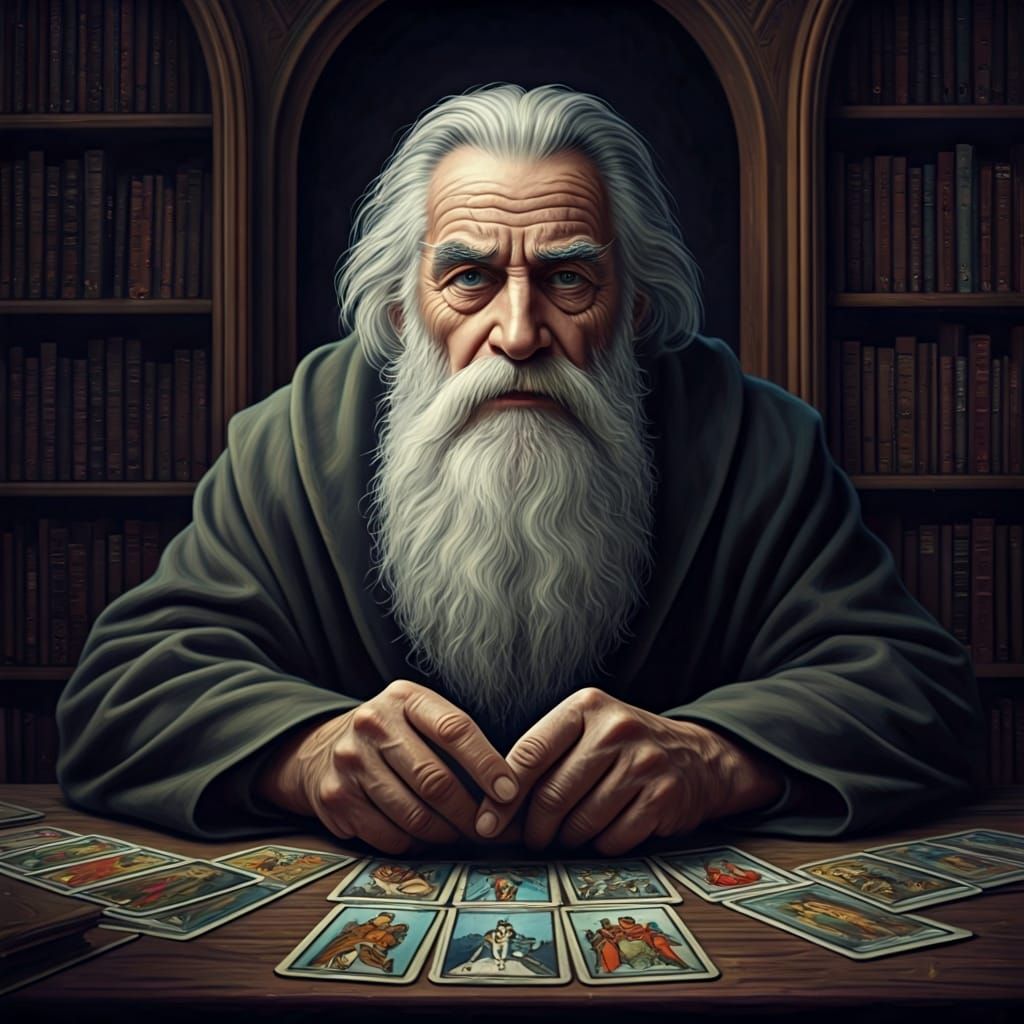 Le Cartomancien (The Fortune Teller)