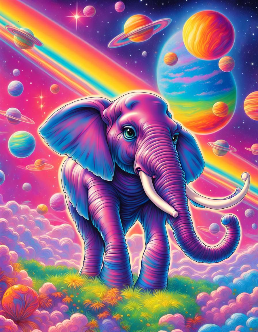 Lisa Frank Elephants