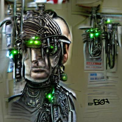 Detailed Borg Drone Cybernetic Assimilation