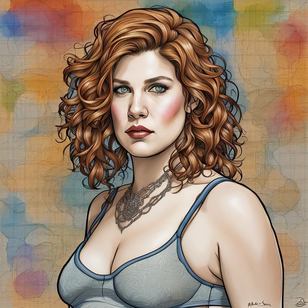 Beautiful Woman in Underwear: Professional Portrait