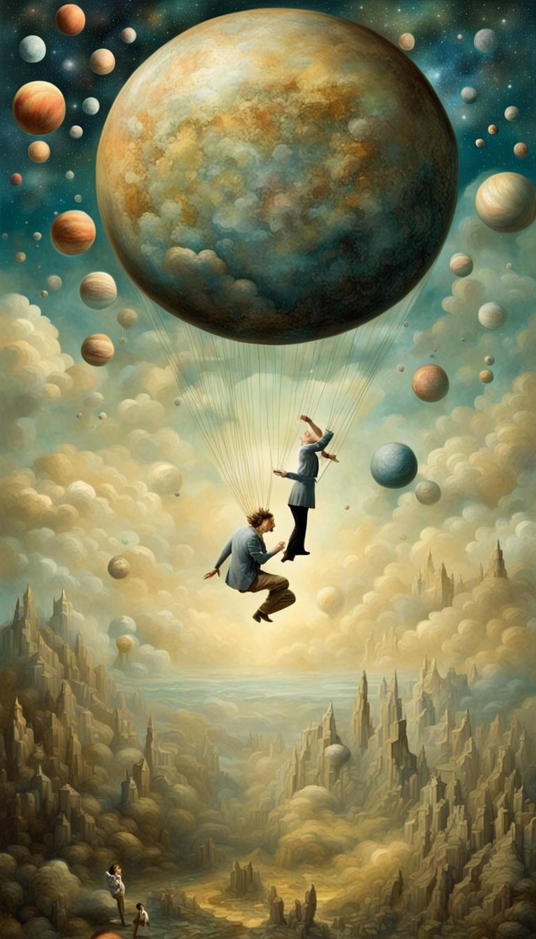Whimsical Cosmos: Imagination Shapes Reality
