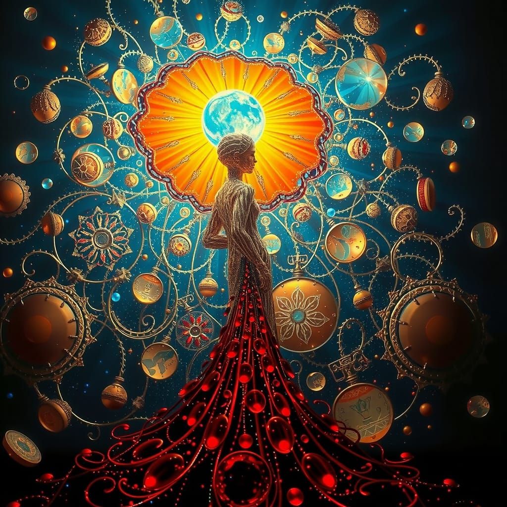 Luxurious Precious Metals with Filigree Patterns